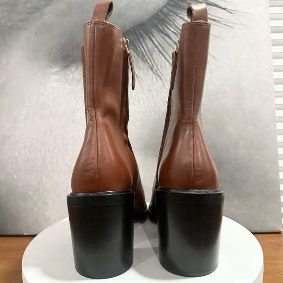 🌸FRANCO SARTO🌸 A-Paula Leather Booties Size: 9 - Picture 6 of 15